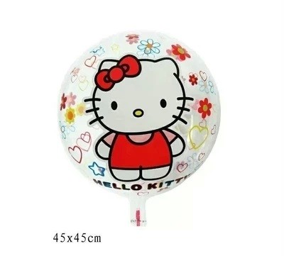 18" Hello Kitty Transparent Balloon