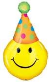 Happy Birthday Smiley Balloon