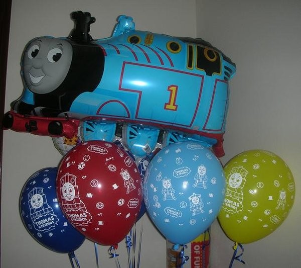 Thomas the Train Balloon Bouquet