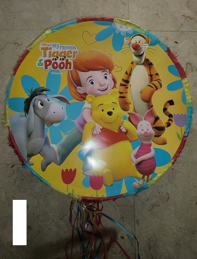 Pooh & Friends Pull String Piñata