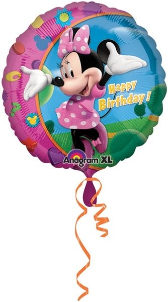 18" Minnie Happy Birthday Balloon