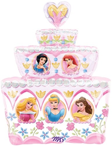 Disney Princess Birthday Cake Balloon