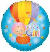 18" It's a Girl Balloon
