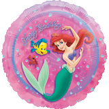 18" Disney Princess Little Mermaid Happy Birthday Balloon