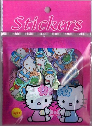 Hello Kitty Die Cut Mini Stickers, 100 PCS