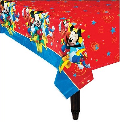 Mickey Mouse Table Cover 54in x 102in