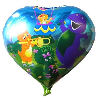 18" Barney Balloon