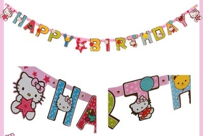 Hello Kitty Letter Banner