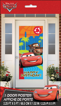 Disney Cars Party Door Banner