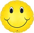 18" Smiling Face Foil Balloon
