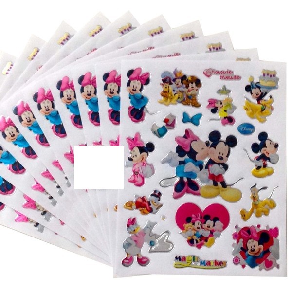 Mickey Stickers 10 sheets per pack