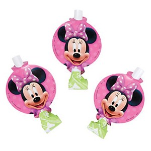 Minnie Mouse Birthday Blowouts 8ct