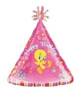 18" Happy Birthday Tweety Personalize Foil Balloon