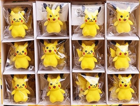 Pokemon Eraser 6pcs per pack