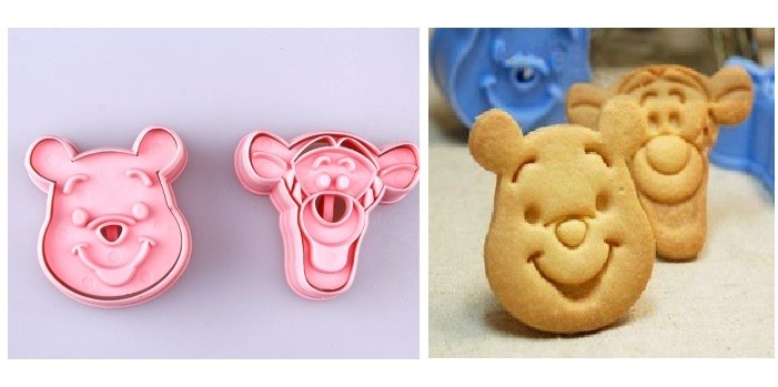 Winnie the Pooh 3D Cookies Mould