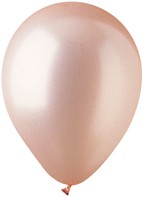 12" Pearl Peach Colour Latex Balloons