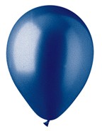 12" Pearl Blue Colour Latex Balloons