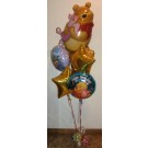 Pooh and Friends Birthday Balloon Bouquet