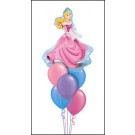 Sleeping Beauty Balloon Bouquet