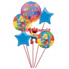 Elmo 1st Birthday Balloon Bouquet