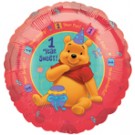 18in Winnie the Pooh Happy 1st Birthday Party