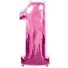 40" Pink Holographic Megaloon 1 Balloon