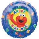 18" Elmo Happy Birthday Foil Balloon