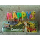 Winnie the Pooh Birthday Candles