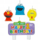 Sesame Street 1st Birthday Candle