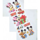 Baby Mickey and Minnie Stickers 6pcs 