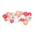 12in Pearl Red Balloon Chain Set