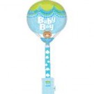 18" Baby Boy with Hot Air Balloon Uplifter Weight