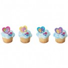 Care Bears Cupcake Ring Cake Toppers
