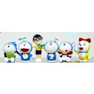 Doraemon 6 pcs Figure Topper
