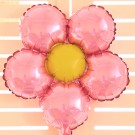 18in Pink Flower Foil Balloon