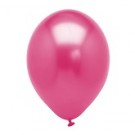 12" Pearl Hot Pink Colour Latex Balloons