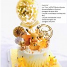 Pikachu Figurine Cake Topper Set 
