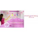 Disney Princess 1st Birthday Banner Combo Pack 2pc