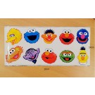 Sesame Street 10pcs Stickers, 6 sheets