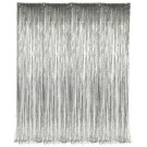 Silver Streamer Foil Curtains
