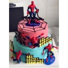 Spiderman 7 Pieces Figures Topper Set