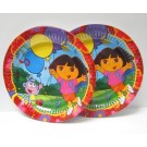 Dora & Friends 7" Plates