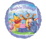 18" Pooh Gang Happy Birthday Foil Balloon