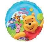 18in Pooh & Friends Sunny Birthday Foil Balloon