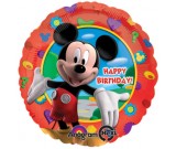 18" Mickey Clubhouse Happy Birthday Foil Balloon