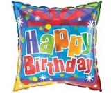 18" Happy Birthday Present Foil Balloon