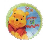 18" Winnie the Pooh Happy 1st Birthday