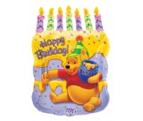28in Winnie the Pooh Happy Birthday Cake Balloon