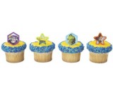 BUZZ Lightyear WOODY TOY STORY 12 Cupcake RINGS Favors