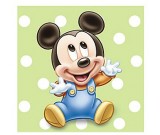Mickey Mouse 1st Birthday Beverage Napkins